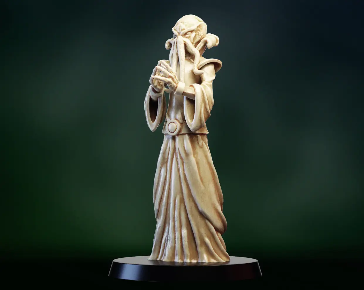 Mindflayer monster miniature — modelo 3D