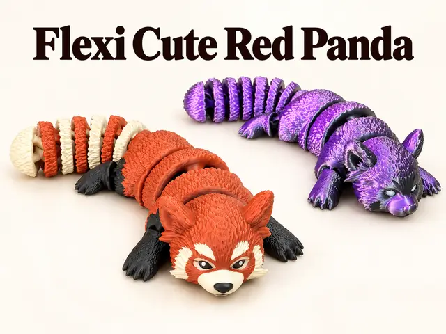 Flexi Cute Red Panda — modelo 3D