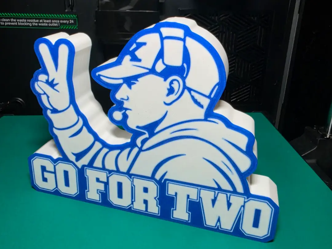 Will Stein Kentucky Wildcats Go For Two DeskSitter — modelo 3D