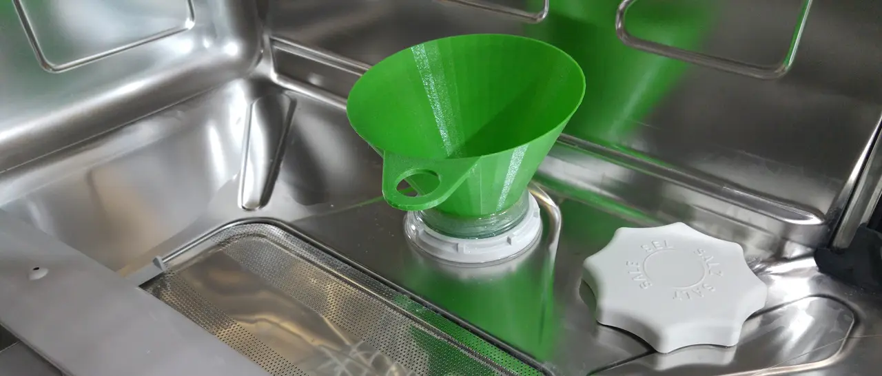 Everyday objects, dishwasher salt funnel — modelo 3D
