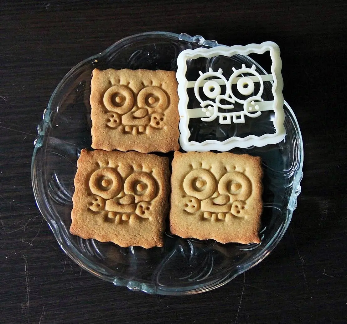 SpongeBob Cookie Cutter — modelo 3D