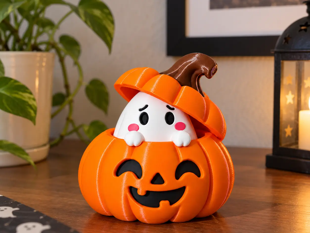 Peek-a-Boo Pumpkin — modelo 3D