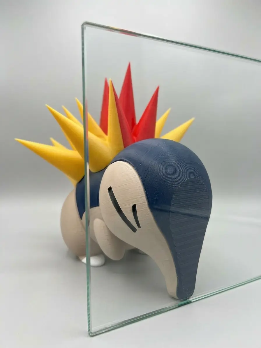 Cyndaquil figure Window pokemon 0155 NO AMS — modelo 3D