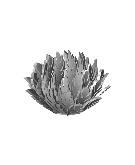 Monstera Bowl or Tealight Holder — modelo 3D