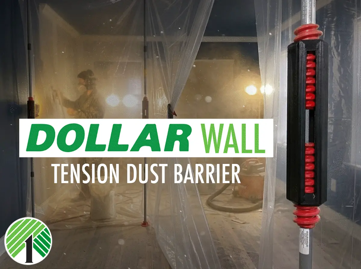 Dollar Wall Dust Barrier -- Dollar Tree Zipwall — modelo 3D