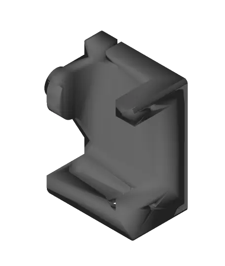 FPV Pan tilt mount — modelo 3D