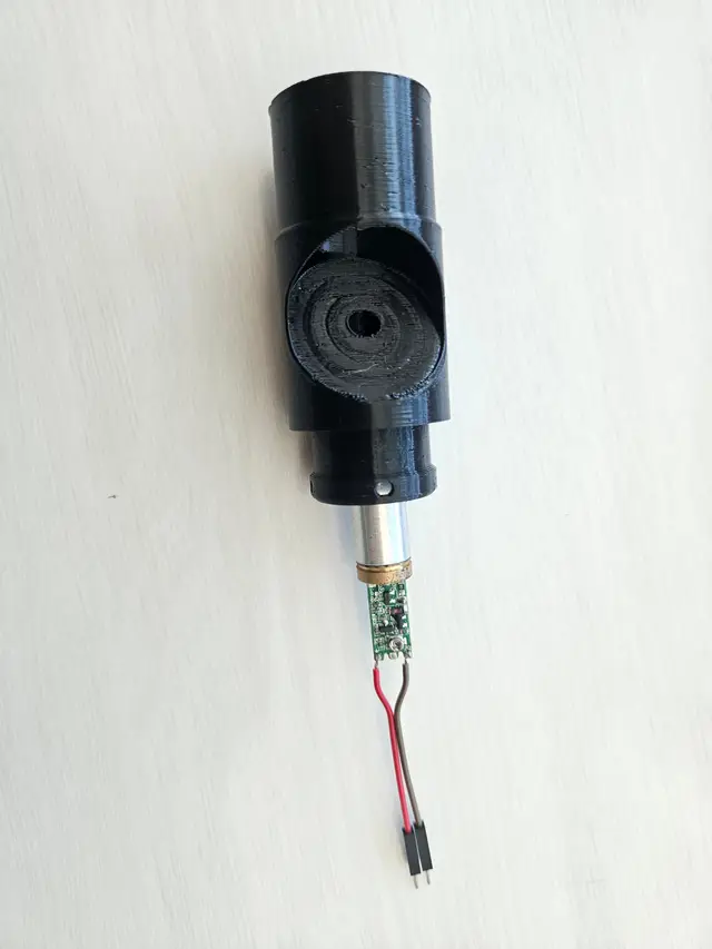 Laser Collimator 1,25'' for Newtonian Telescope — modelo 3D