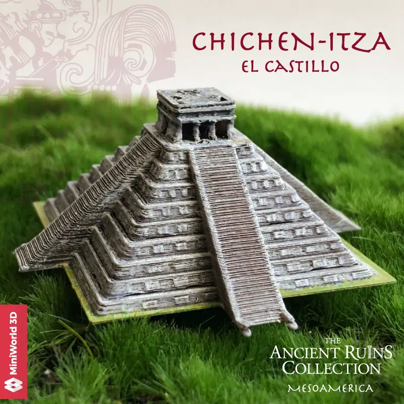Chichen Itza (Pyramid of Kukulkan / El Castillo) - Mexico — modelo 3D