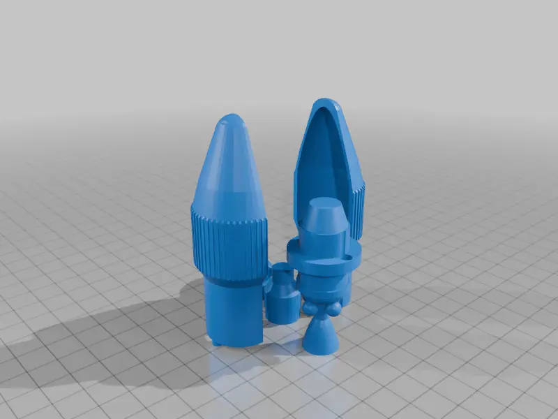 Opportunity Capsule and Delta-K stages for RTicknor's Delta II 7925 — modelo 3D