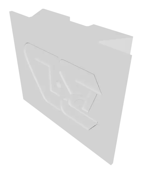 slaider plate.obj — modelo 3D