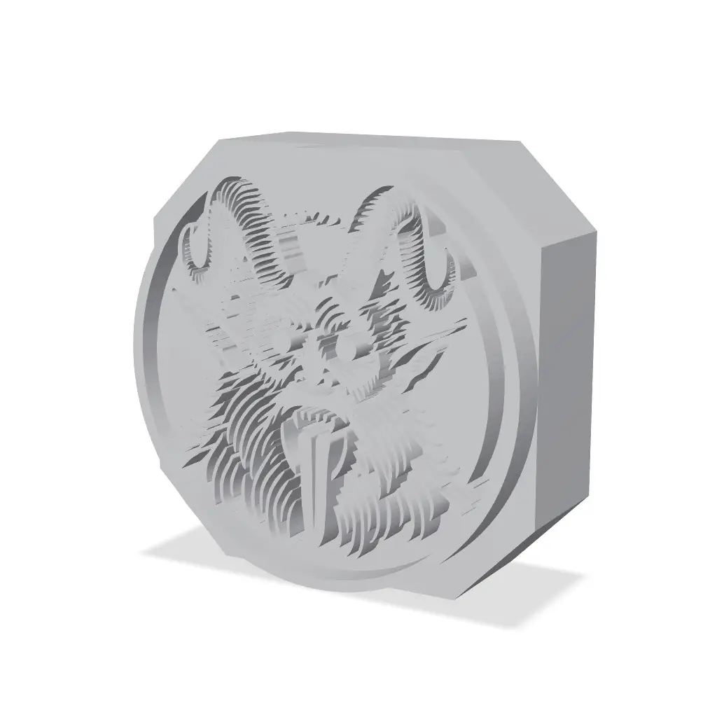 Halloween Mega Pack Leather & Ink Stamp Collection — modelo 3D