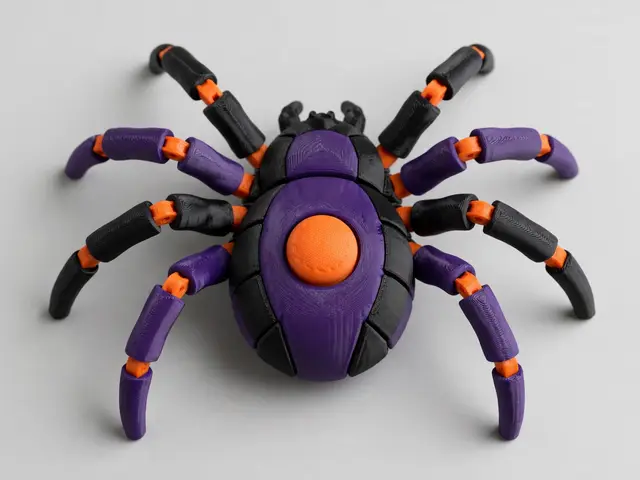 Spider Pop Fidget — modelo 3D