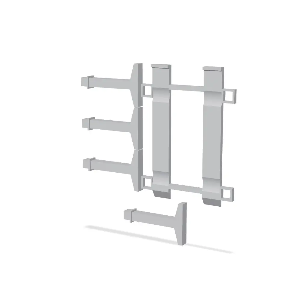 Mattel Brick Shop Speed Series 4 post Lift — modelo 3D