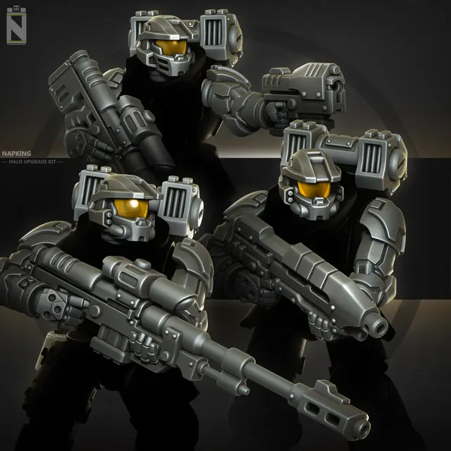 Halo Upgrade Kit — modelo 3D