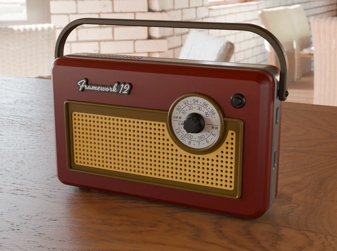 Framework 12 - Vintage Radio Case — modelo 3D