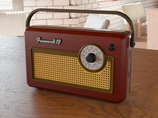 Framework 12 - Vintage Radio Case — modelo 3D