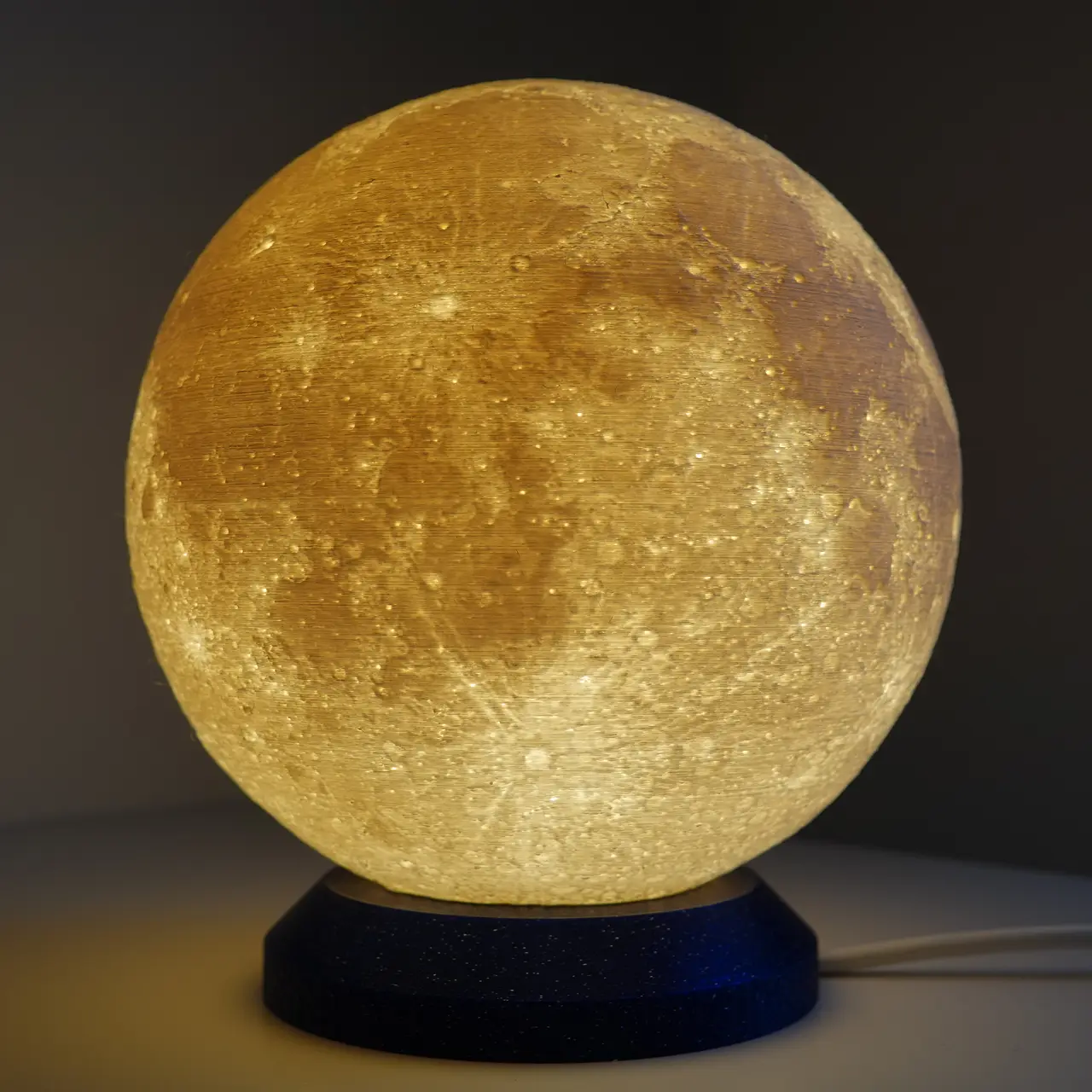 150mm Moon Lithophane Table lamp — modelo 3D