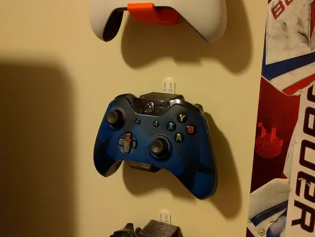 Xbox One, Switch, PS4 Controller Wall Mounts — modelo 3D