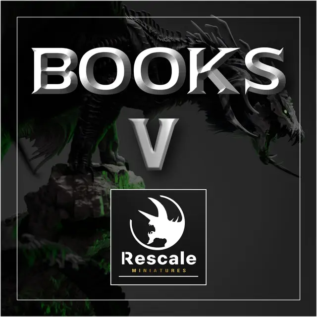 Rescale Miniatures Stats Books Part V — modelo 3D