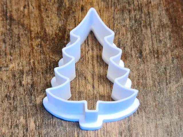 Christmas: tree cookie cutter — modelo 3D