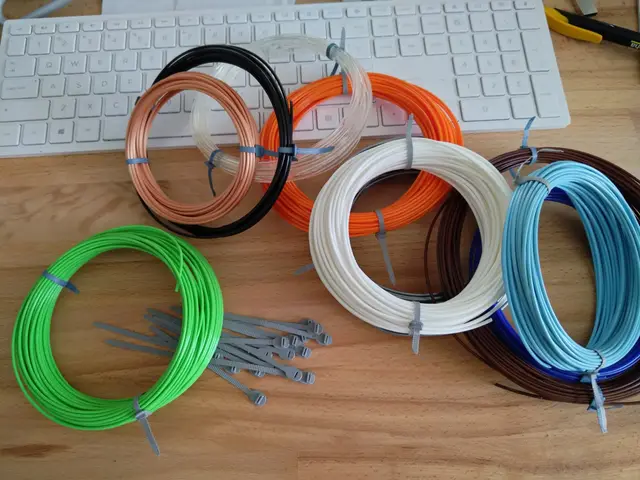 Tyrap, tie-wrap, ziptie or cable ties — modelo 3D