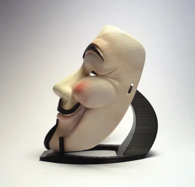 Mask Display Stand — modelo 3D