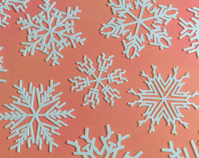 35 Snowflakes — modelo 3D