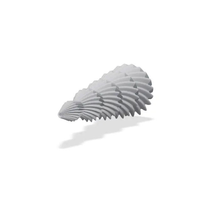 Twist Pine Tree — modelo 3D