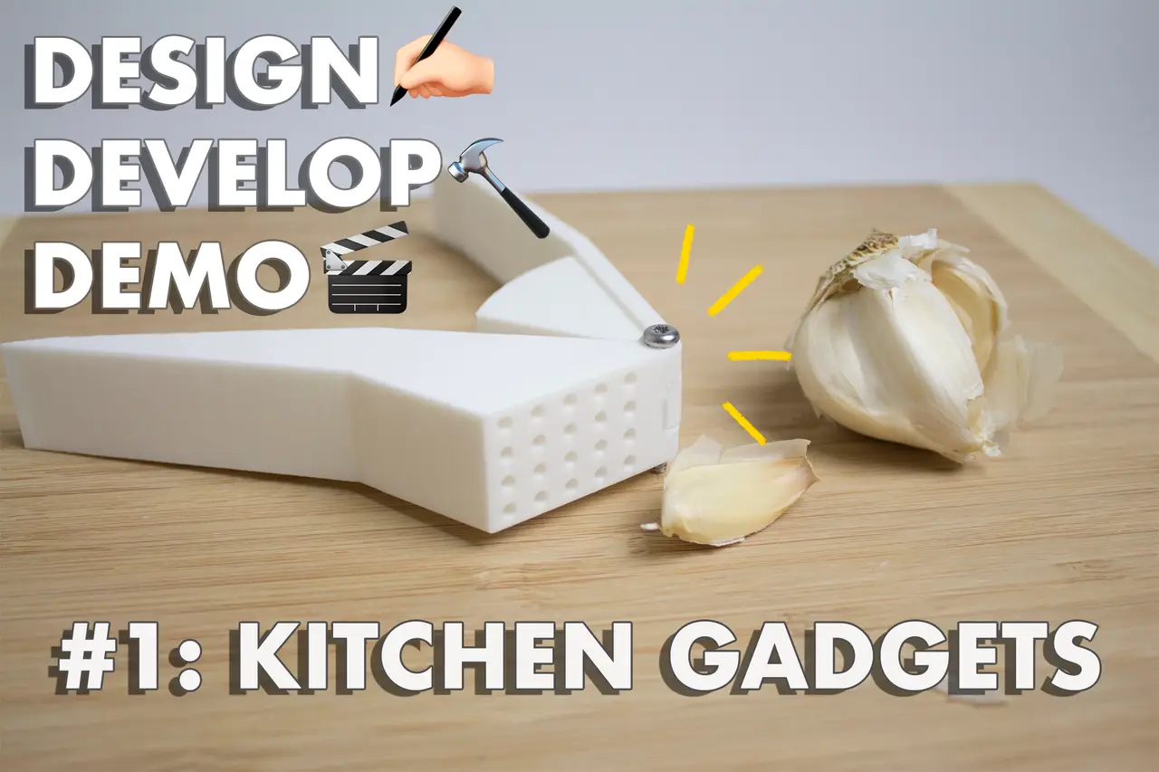 Garlic Press — modelo 3D