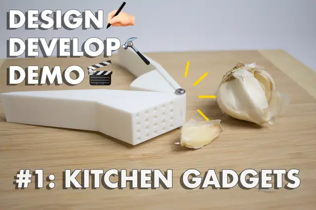 Garlic Press — modelo 3D