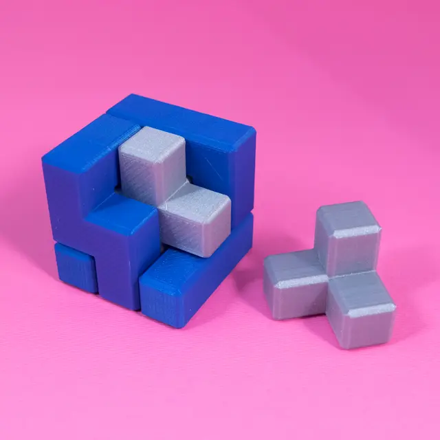 3x3 Puzzle Cube — modelo 3D