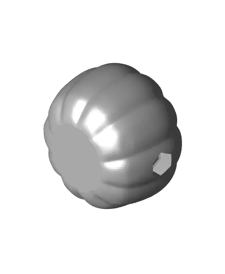 Pumpkin PIE Fighter (Halloween Themed Star Wars TIE Fighter) — modelo 3D