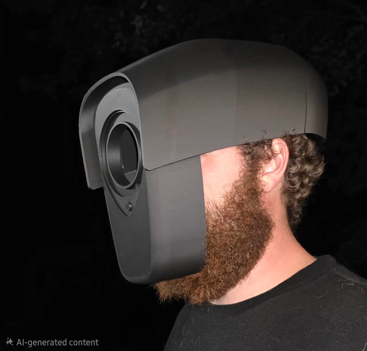 Flock Halloween Helmet — modelo 3D