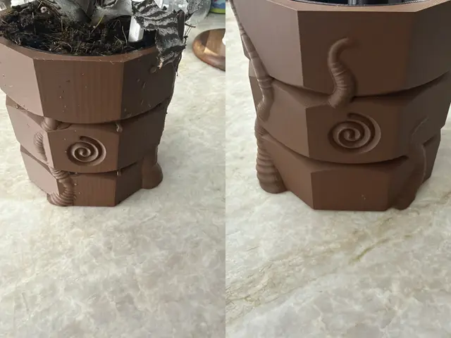 R'lyeh Stone Self-Watering Planter (Cthulhu) — modelo 3D