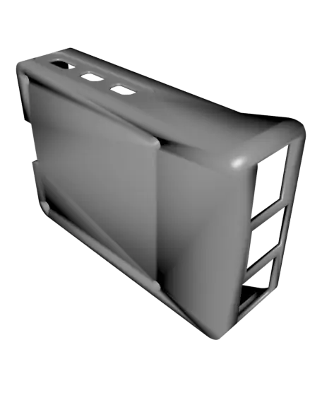 RASPBERRY PI 5 CUSTOM CASE — modelo 3D