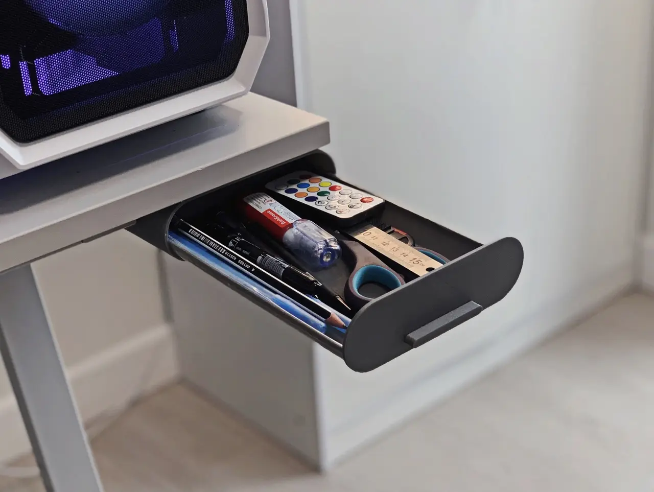 Under Desk Drawer — modelo 3D