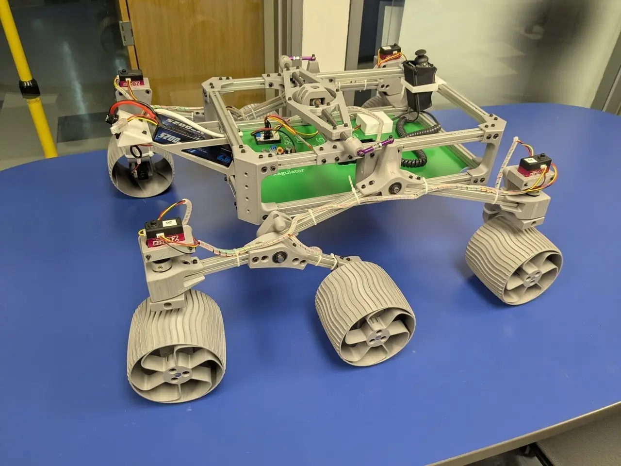 Sawppy Six-Wheel Mars Rover (Rocker-Bogie) — modelo 3D
