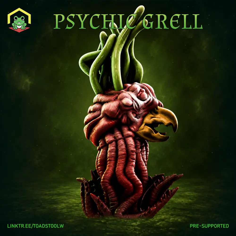 Psychic Grell — modelo 3D