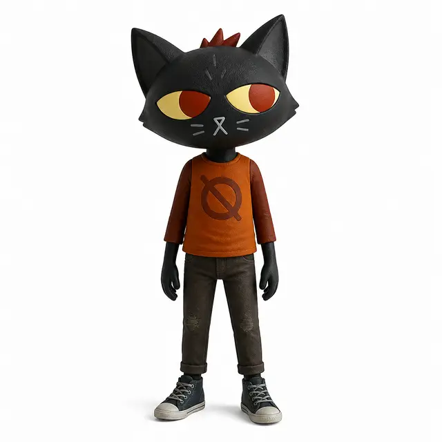 Jen - Night in the Woods Figurine — modelo 3D