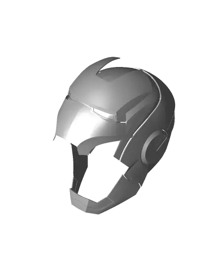 #pdo | Aadhav Prabu Custom Iron Man Helmet v57.stl — modelo 3D
