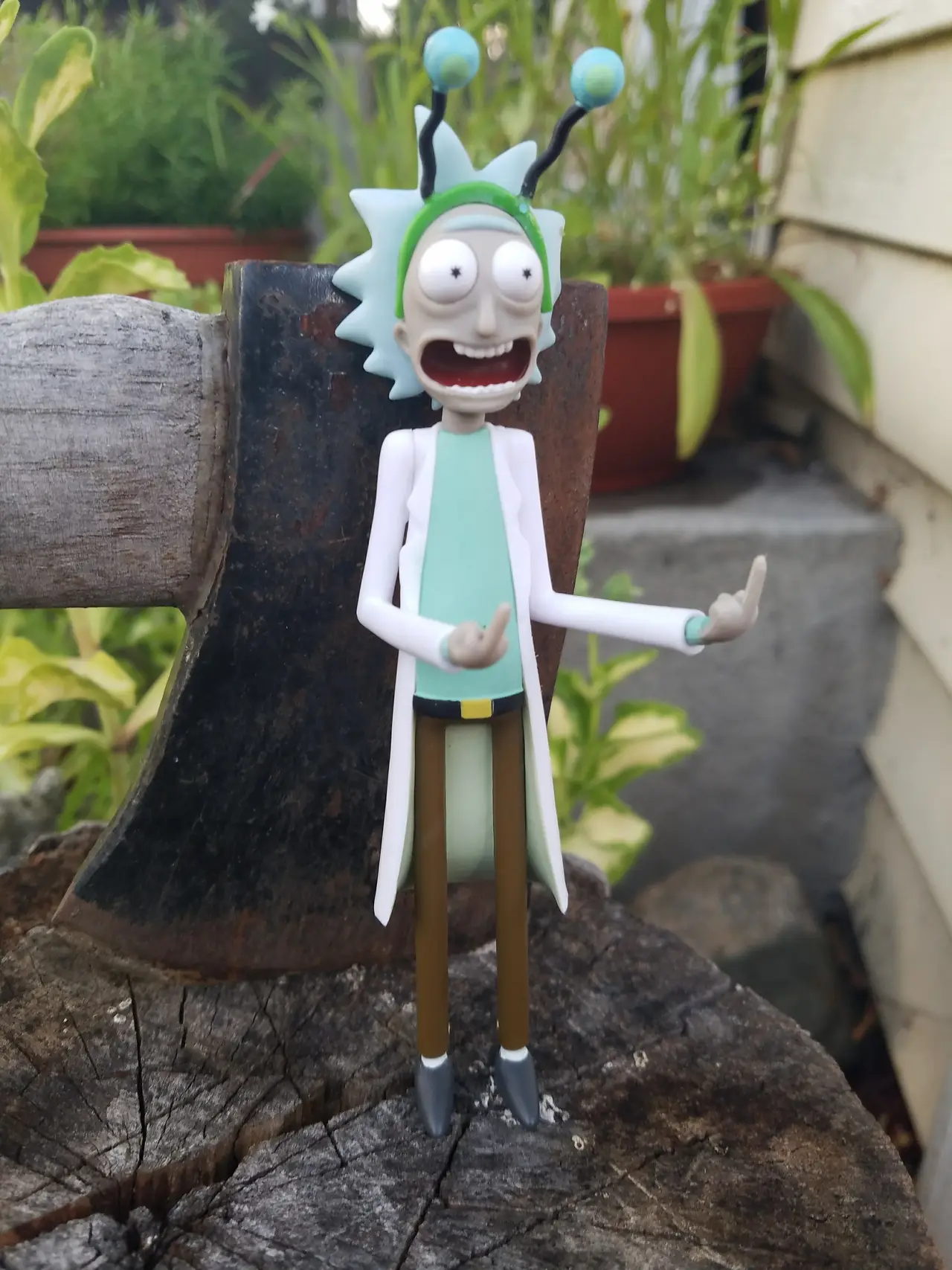Rick Sanchez figure from Rick and Morty, "Peace among worlds" — modelo 3D