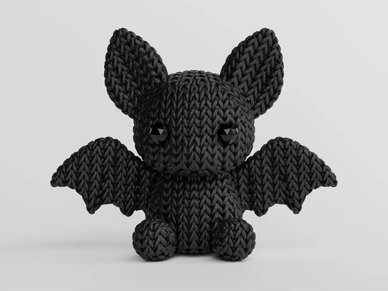 Knitted Bat — modelo 3D