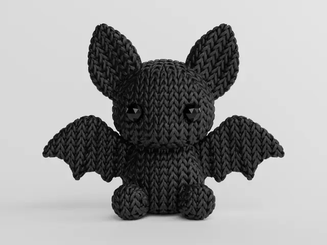 Knitted Bat — modelo 3D