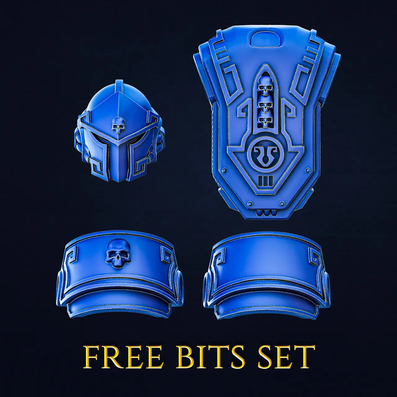 Legio Prima Victrix Promo Bits Set — modelo 3D