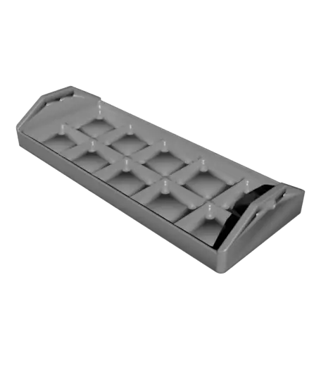 Gridfinity Carousel Carriage w Magnets — modelo 3D