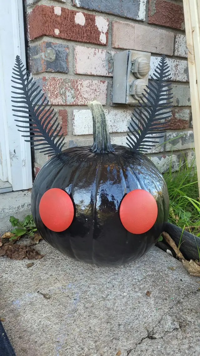 Mothman Jack-O-Lantern Kit — modelo 3D