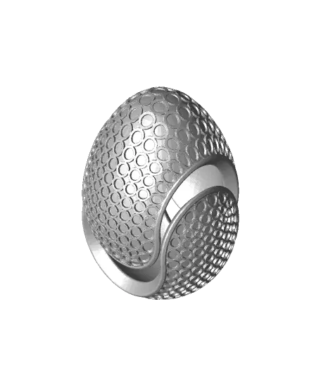 Textured Snap Egg (Circle) — modelo 3D