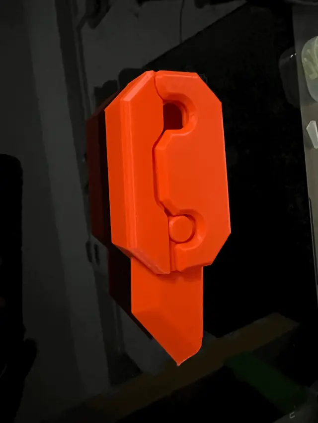 Improved version of gravity knife fidget toy，no screws needed — modelo 3D