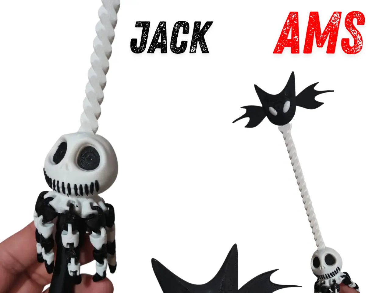 JACK SKELLINGTON VARITA GIRATORIA AMS — modelo 3D