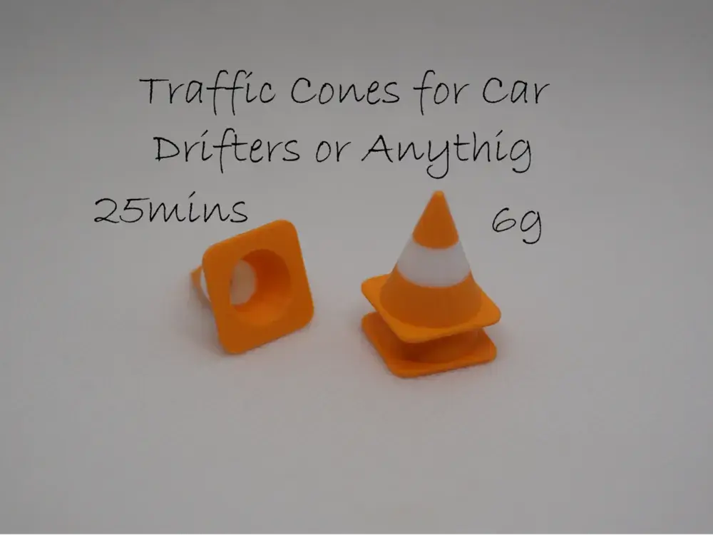 Traffic Cones for Car Drifters or Anything — modelo 3D